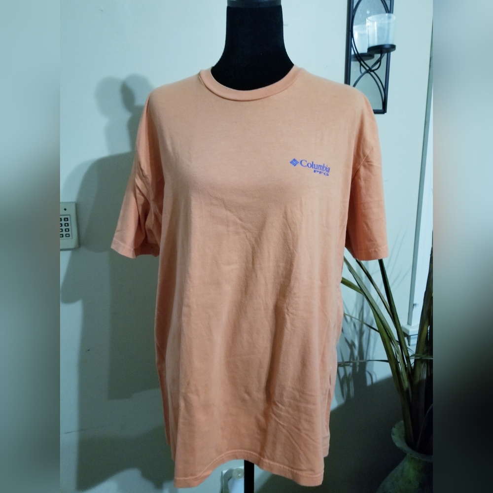 Columbia Peach Short-Sleeve Logo Tee